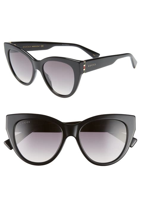 gucci cat eye rhinestone sunglasses|cat eye gucci sunglasses women's.